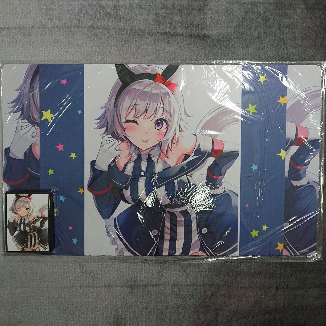 Amazon.co.jp: επ ウマ娘 カレンチャン スリーブ&プレイマット